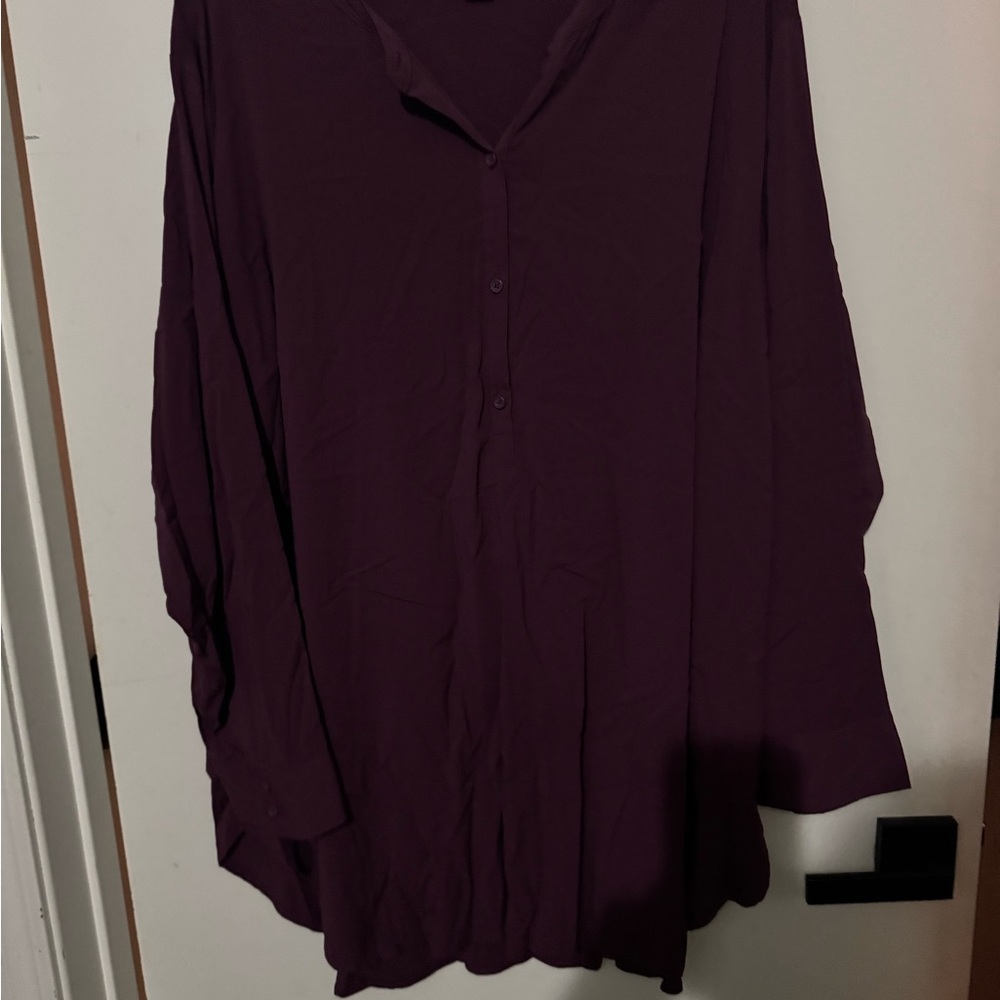 Women's XXL Old Navy Purple Blouse